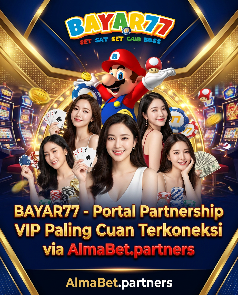 Banner BAYAR77 Portal Partnership VIP melalui AlmaBet.partners